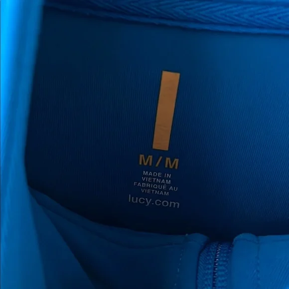 Lucy Vibrant Blue Zip-Up Jacket - Picture 3 of 7